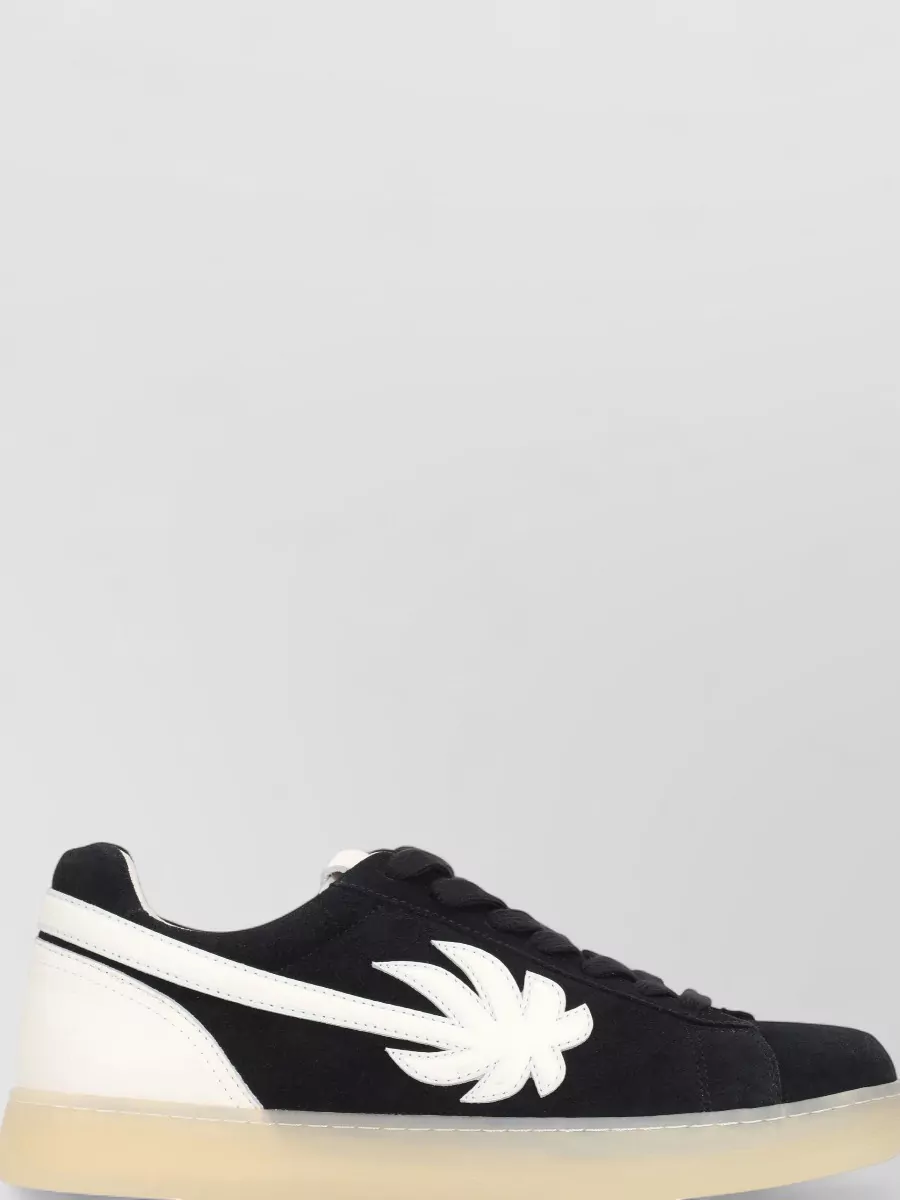 Palm Angels Leather Low-Top Sneakers