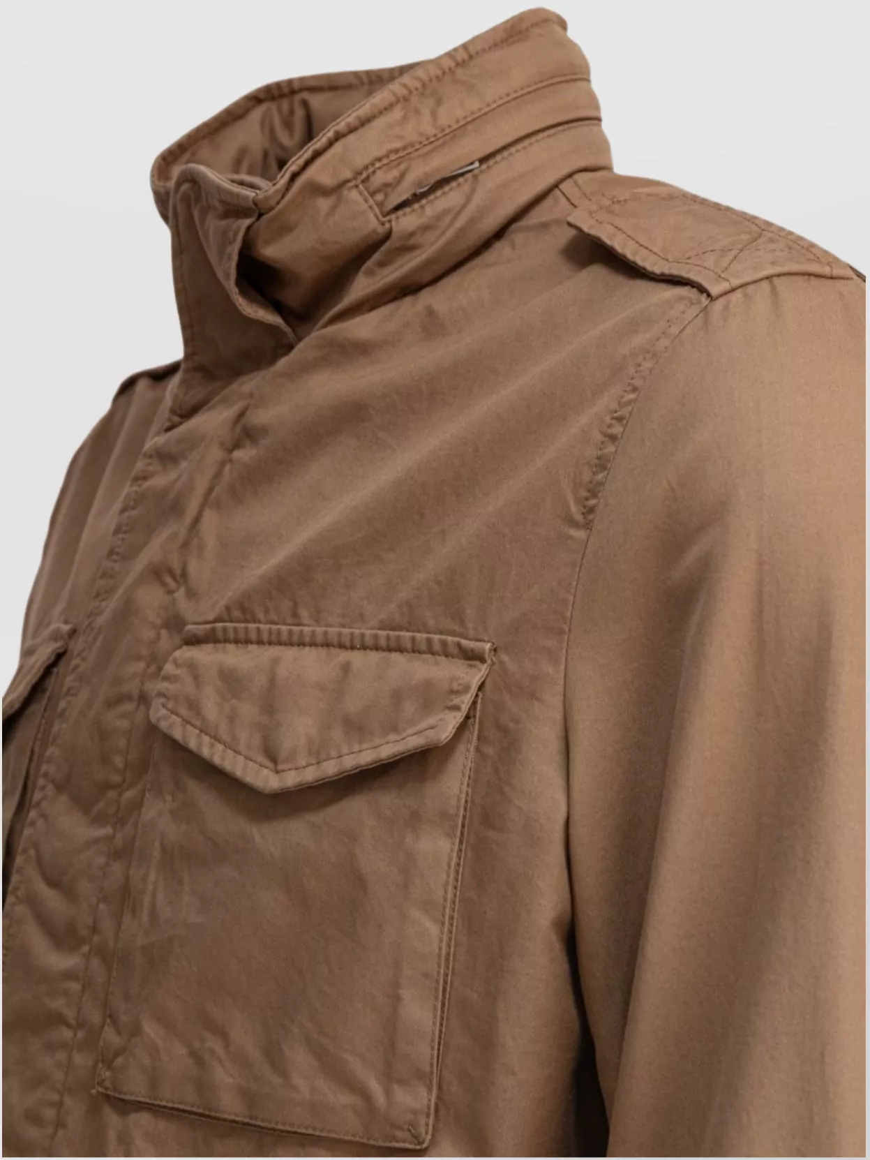 Herno Collar Pockets Sleeves Shoulder Straps