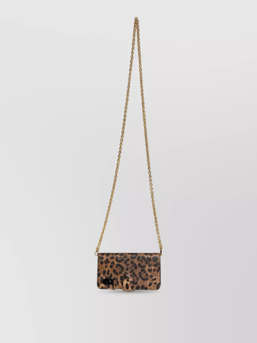 Dolce&Gabbana Dg Leo Crystal-Embellished Leather Iphone X Xs Case