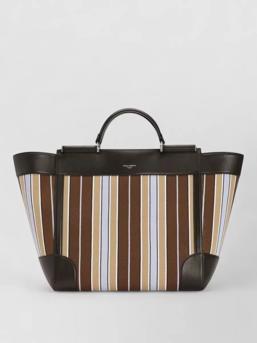 Dolce&Gabbana jacquard tote bag