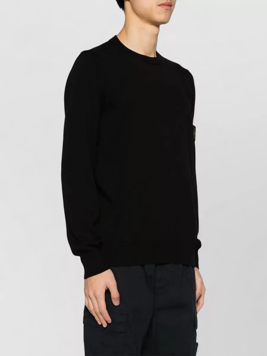 Stone Island Organic Cotton Crew-Neck Sweater