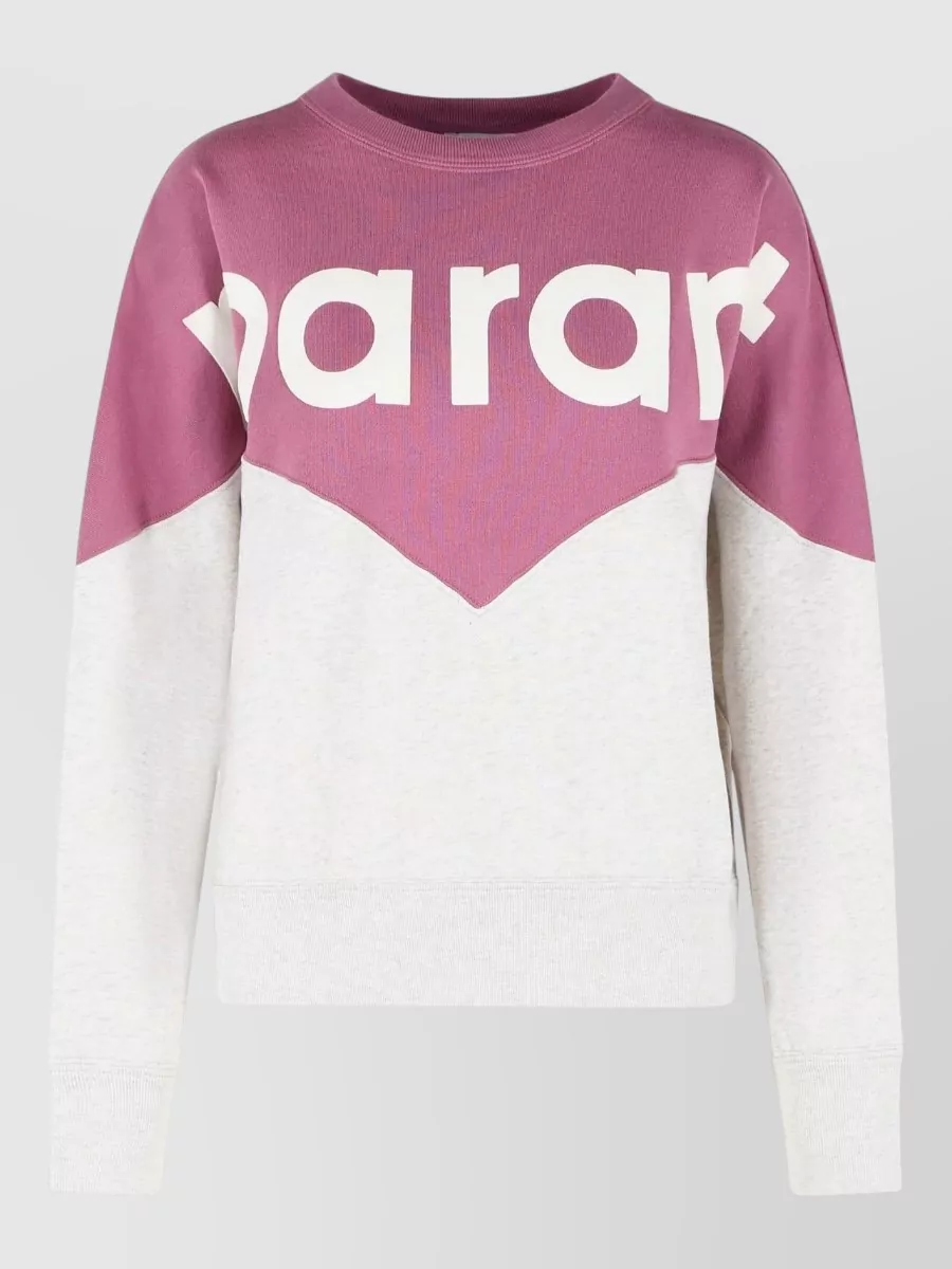 Isabel Marant Etoile Cotton logo sweatshirt