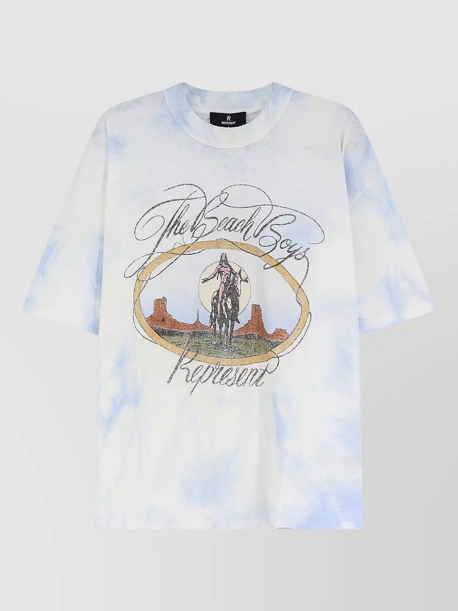 Represent printed oversized t-shirt