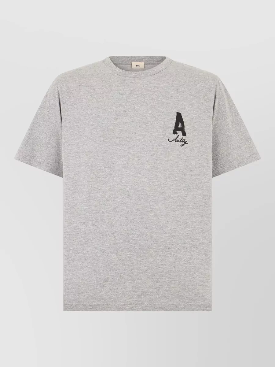 Autry logo print regular fit t-shirt