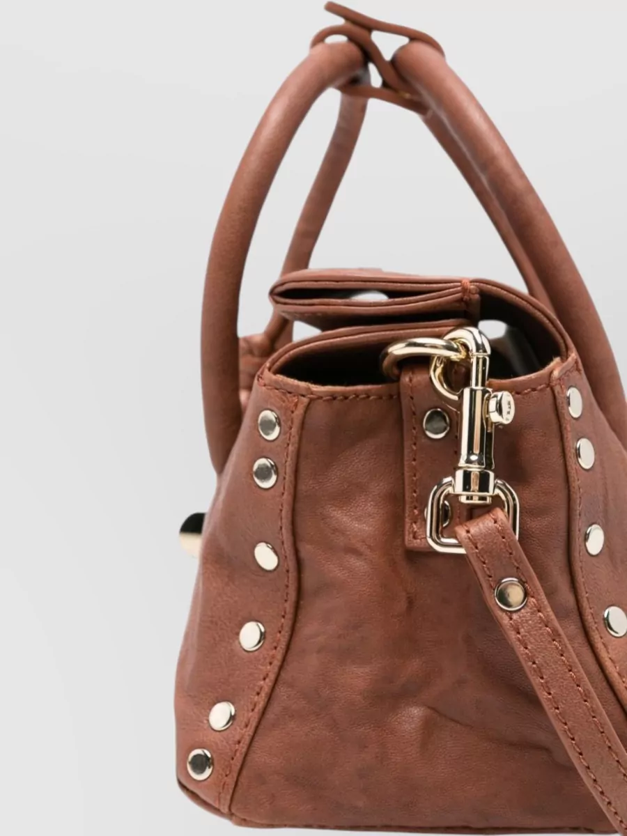 Zanellato Lambskin Shoulder Bag