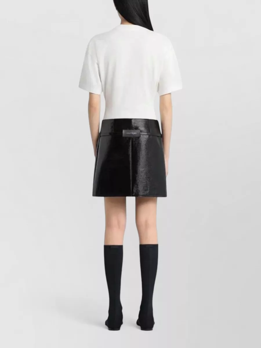 Courrèges Logo Print Short-Sleeve T-Shirt