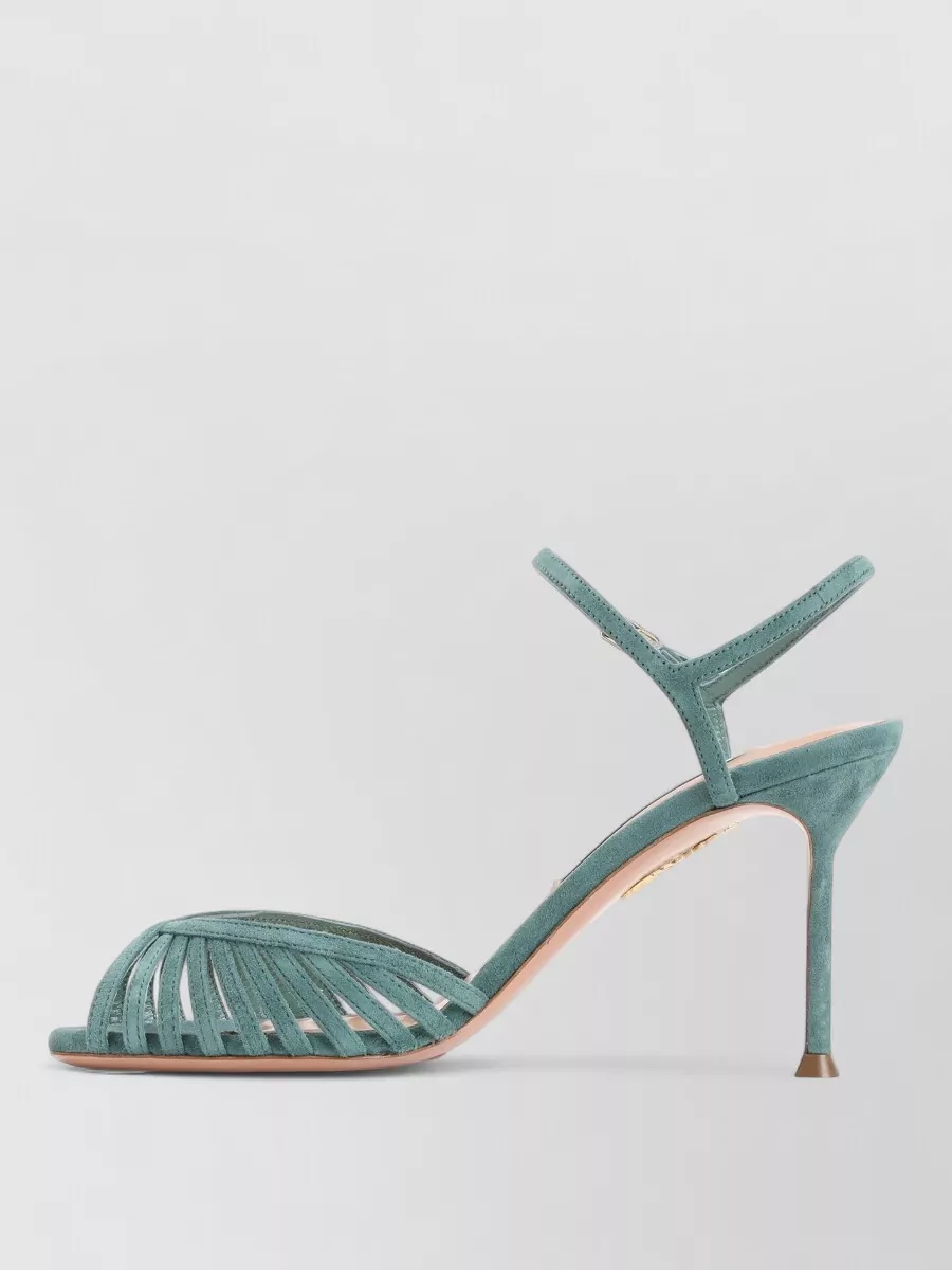 Aquazzura Embrace The Strappy Open Toe Sandal In Multi