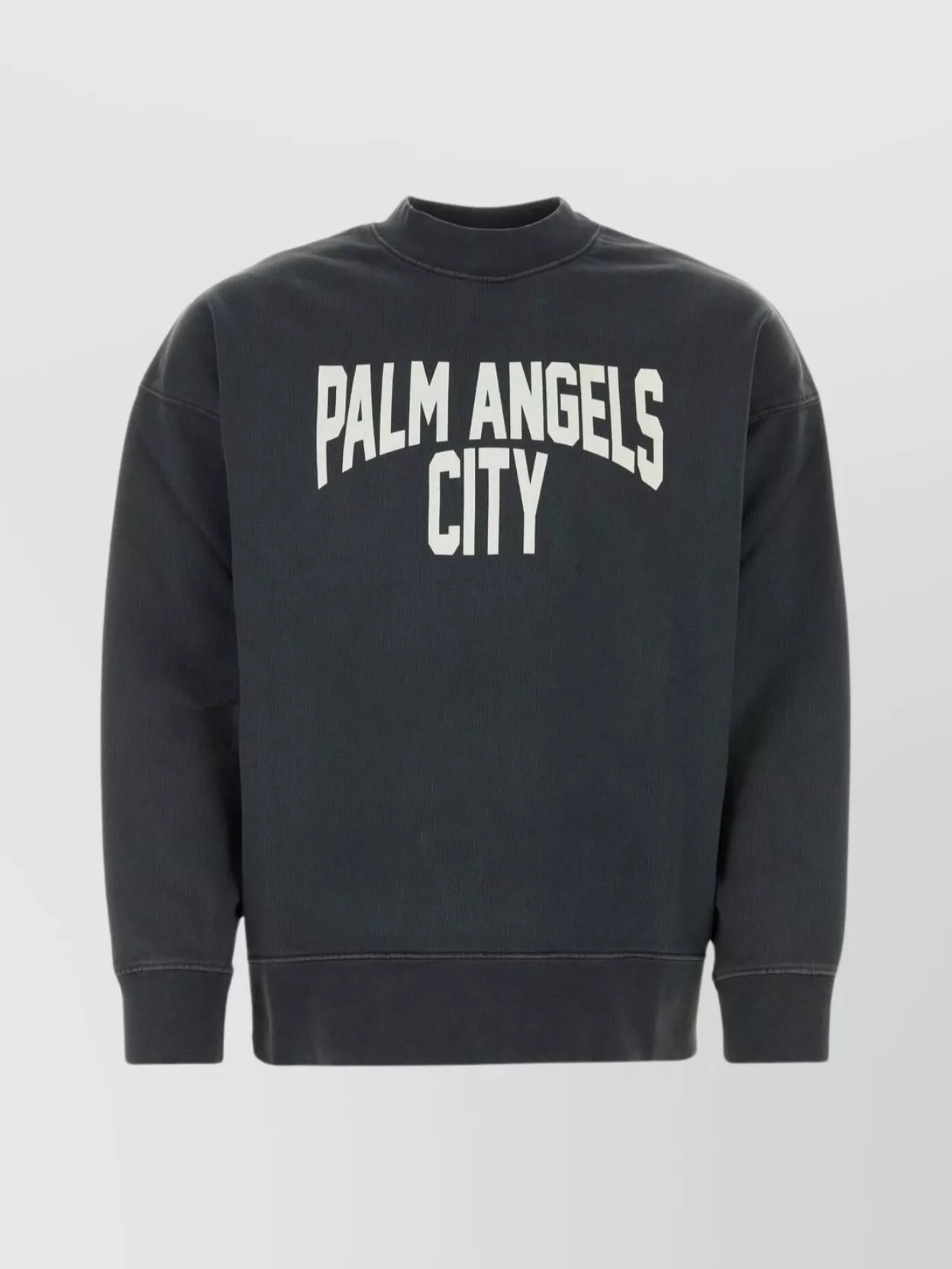 Shop Palm Angels Urban Print Crewneck Sweater