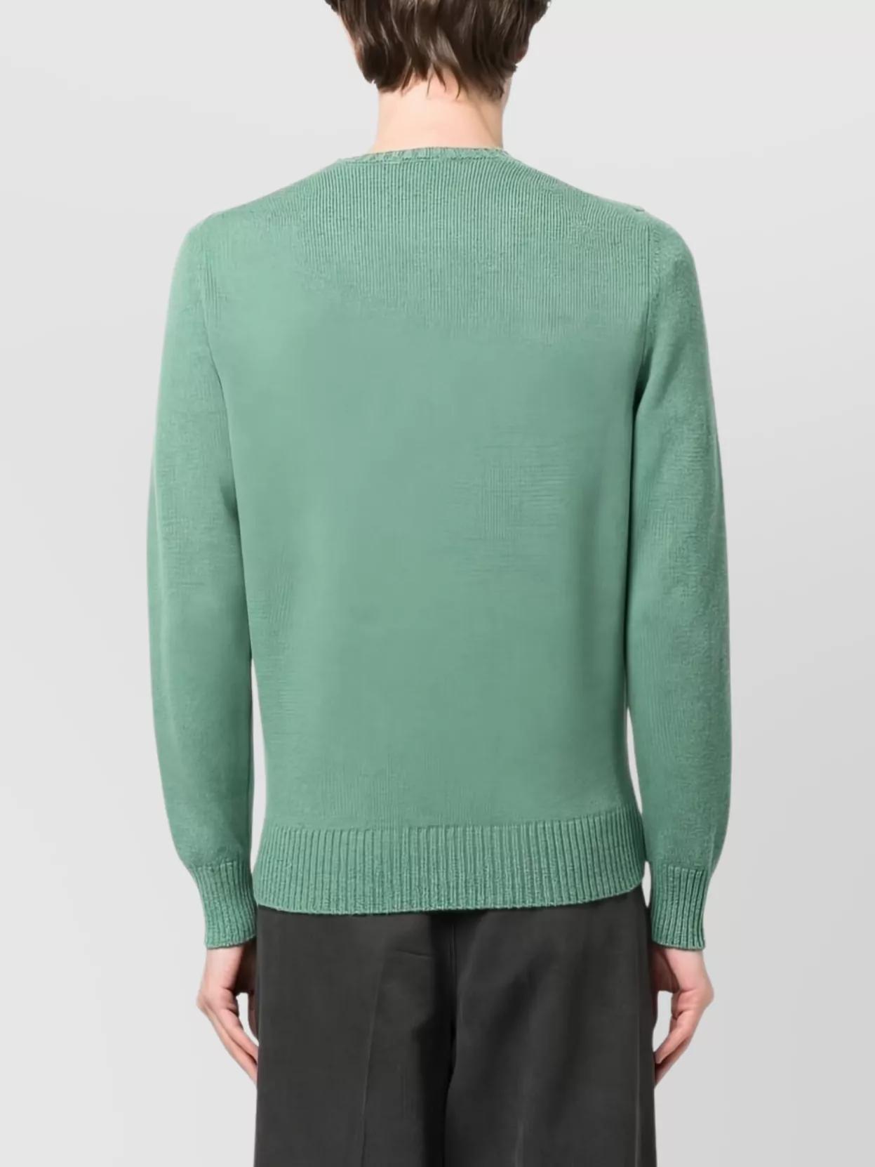 Drumohr Long Sleeve Crew Neck Knit Top