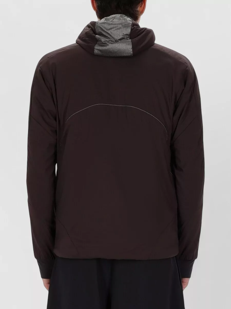 And Wander Hooded Jacket With Long Sleeves And Reflective Accents