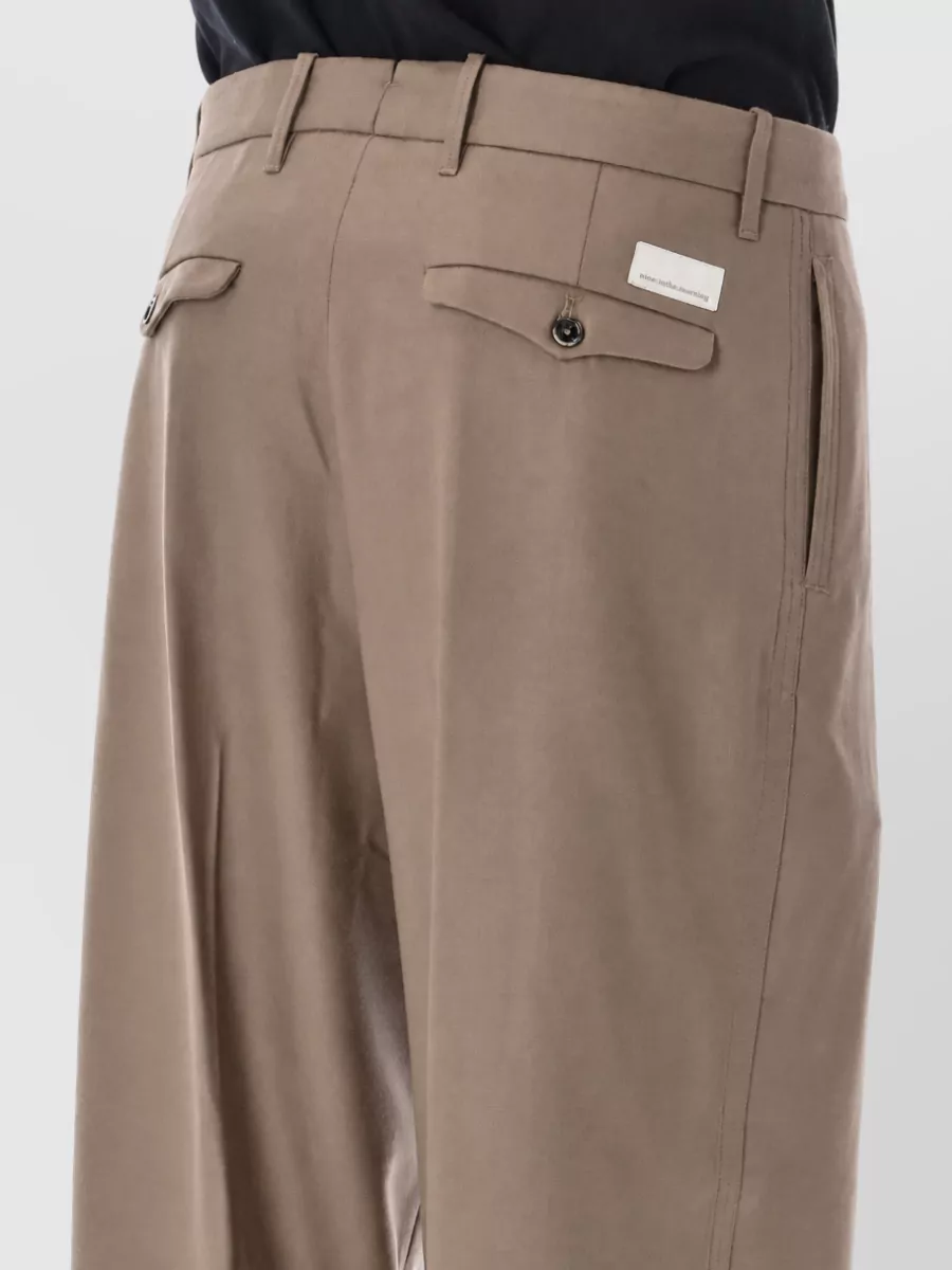 Nine In The Morning Wool Wide-Leg Trousers