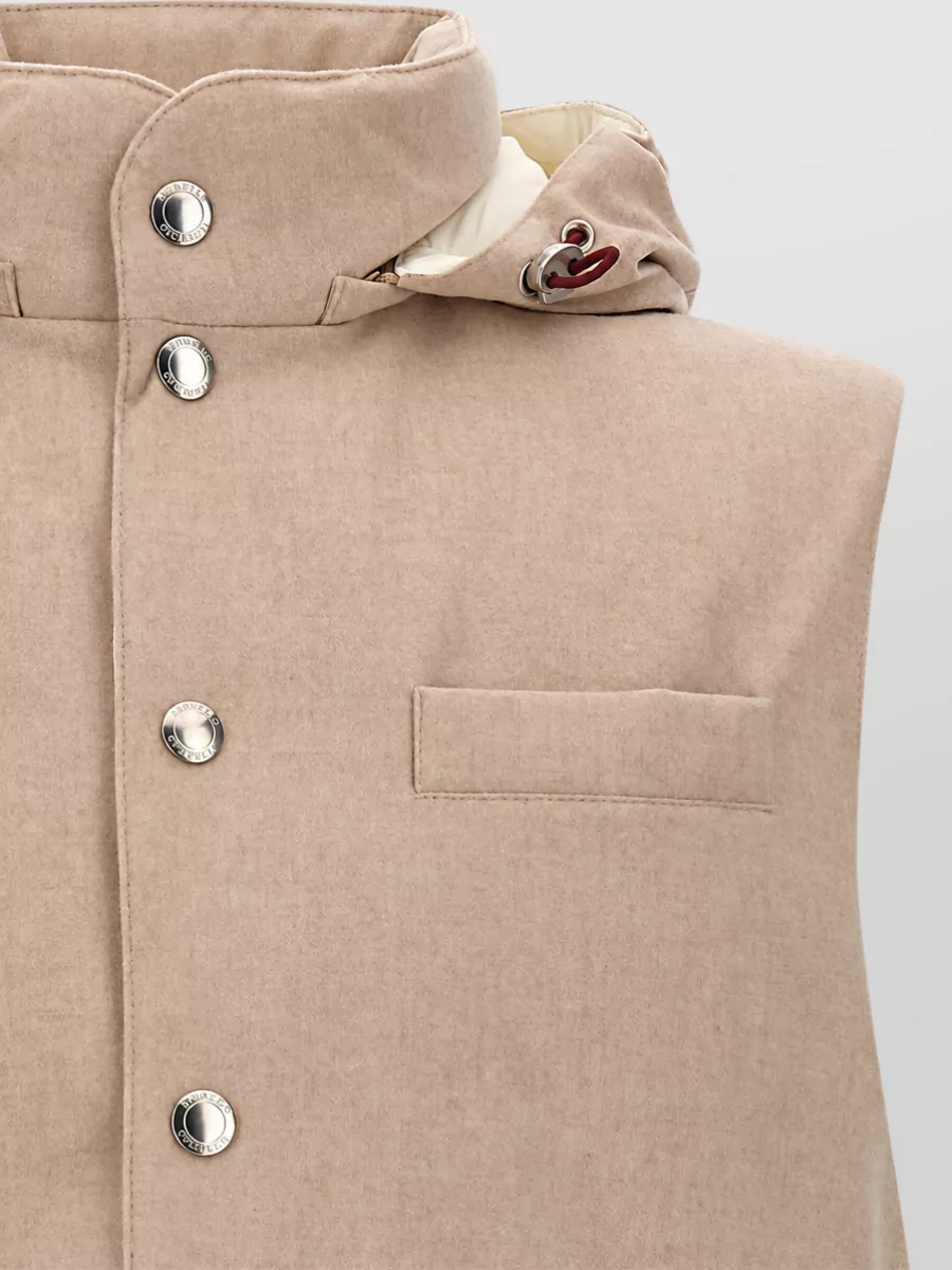Brunello Cucinelli Wool Padded Vest