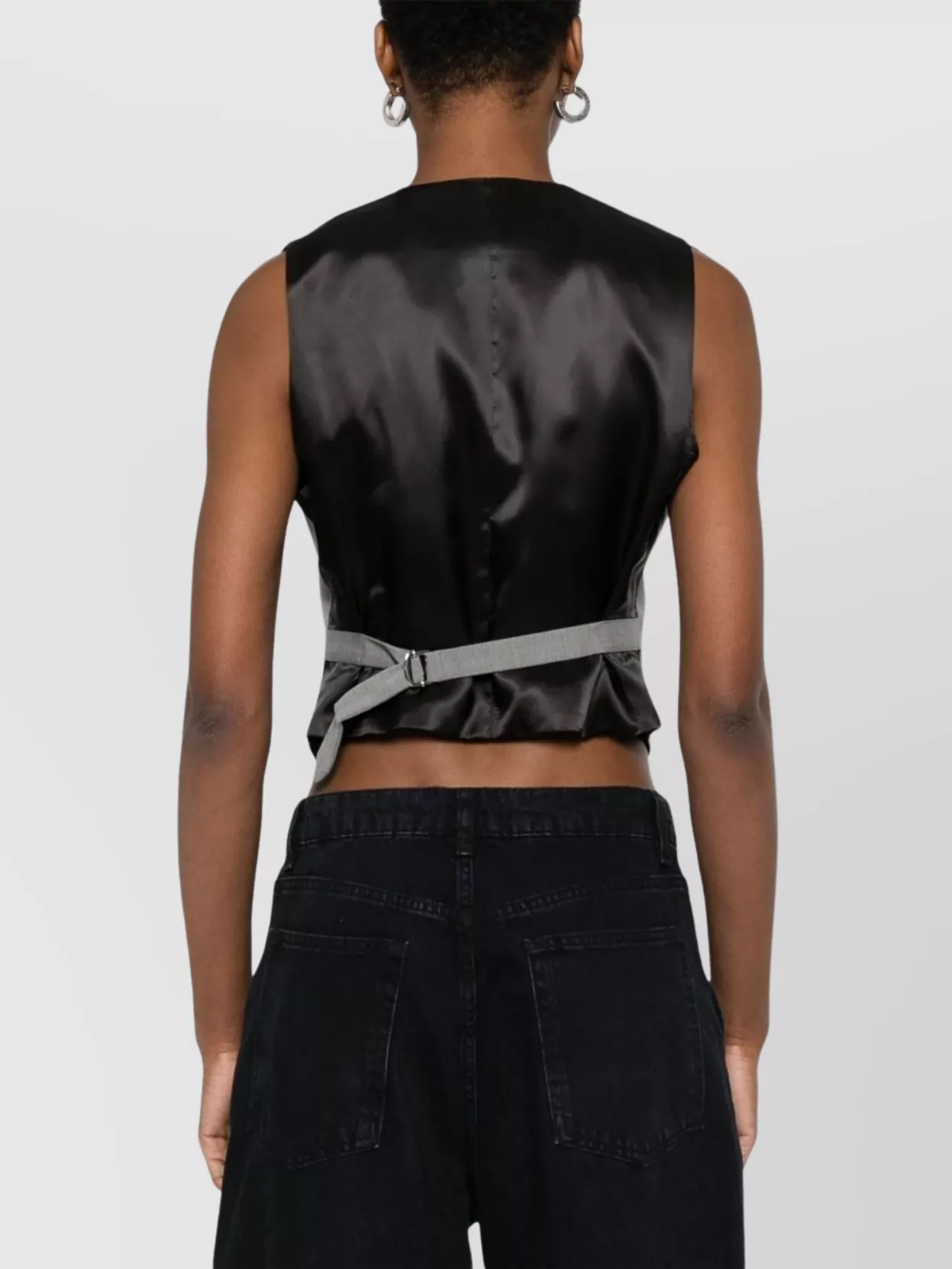 Shop Filippa K Rear Strap Detail V-necked Vest