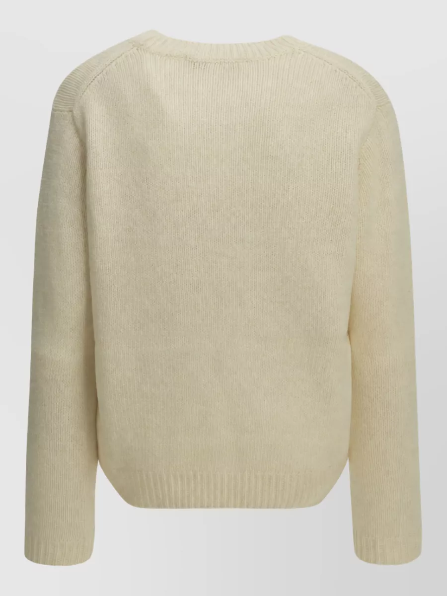 Maison Kitsuné Wool Crew-Neck Sweater