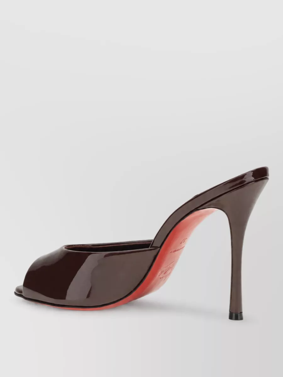 Christian Louboutin Leather Me Dolly Mules