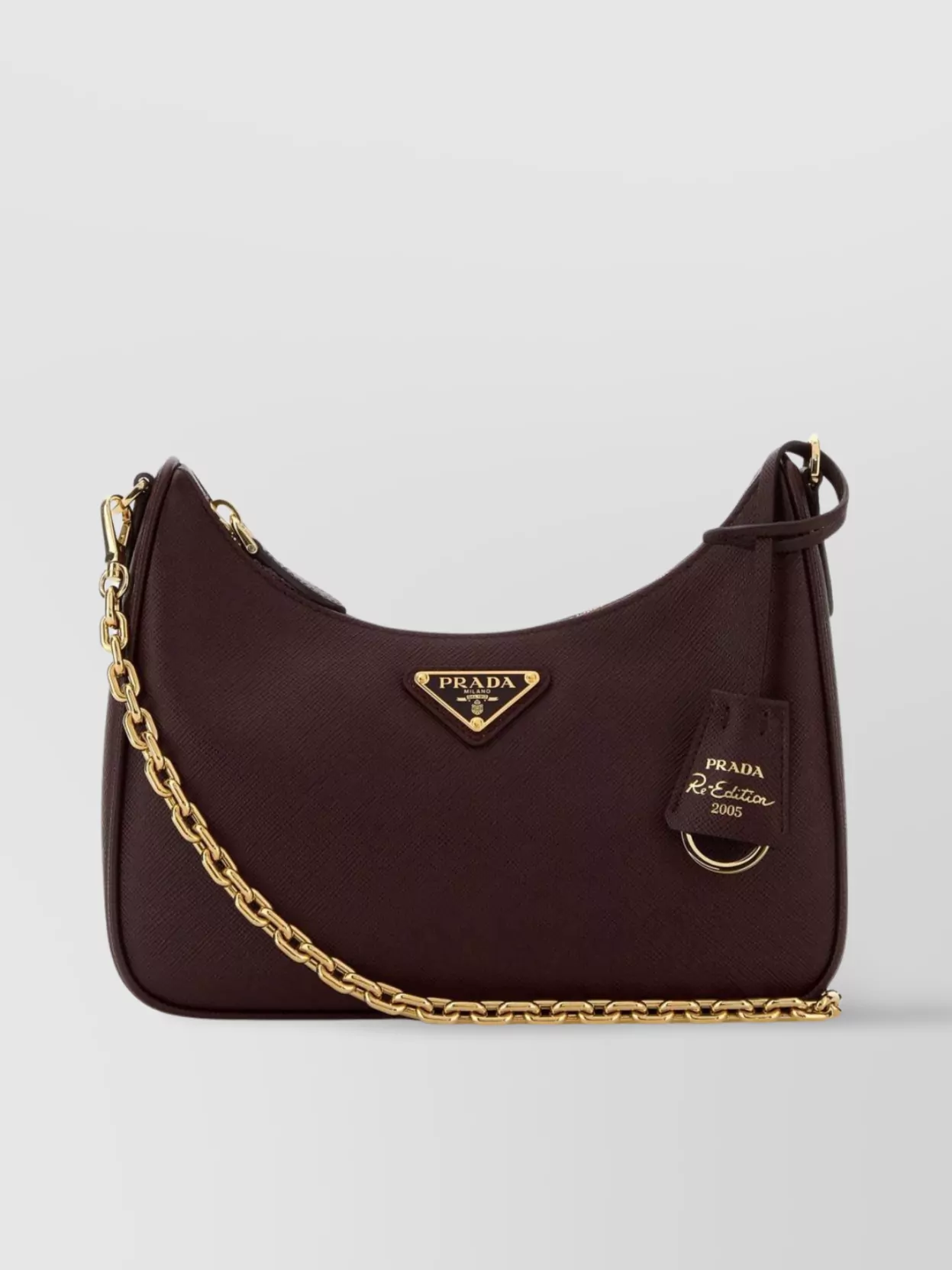 Prada Leather Re-edition 2005 Shoulder Bag