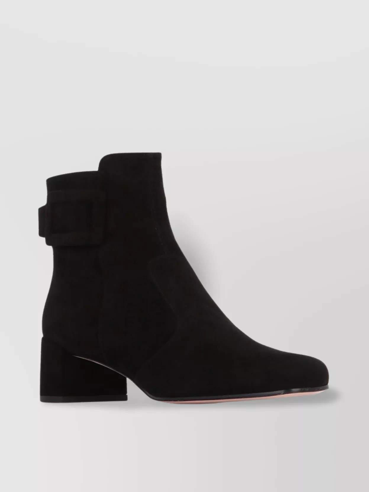 Roger Vivier 45 Ankle Block Heel Bootie