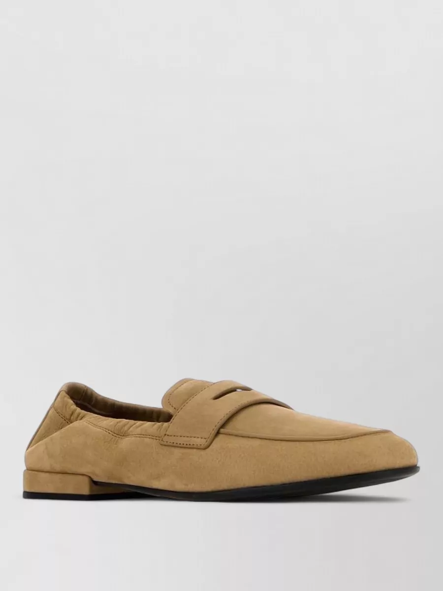 Prada leather loafers