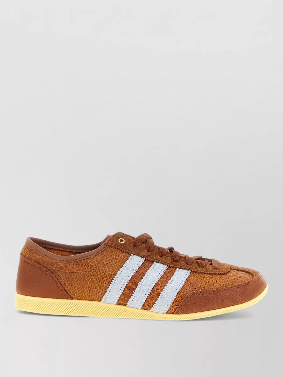 Adidas Originals Leather Animal-Print Low-Top Sneakers