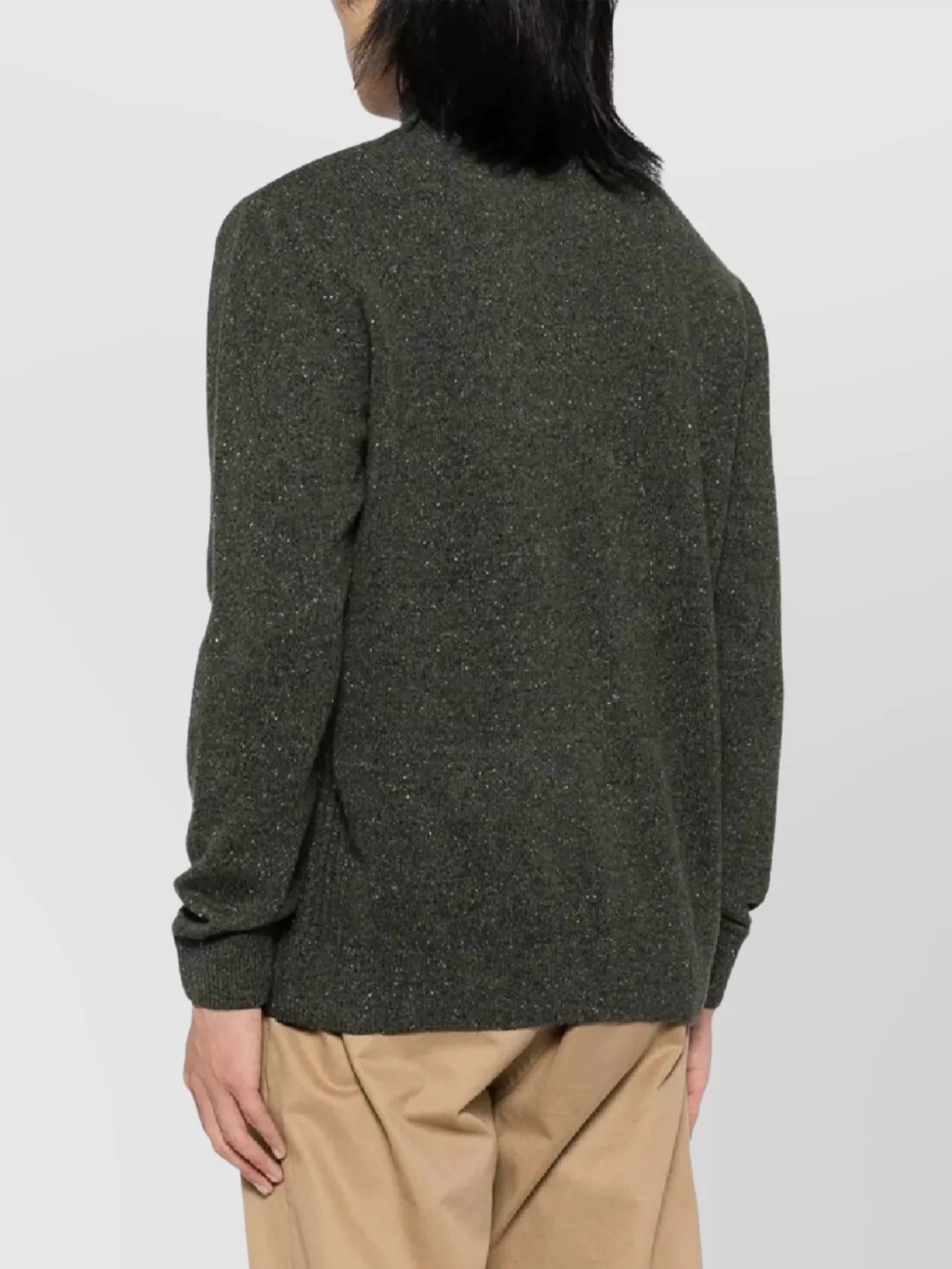 Barbour Tisbury High Neck Long Sleeve Sweater