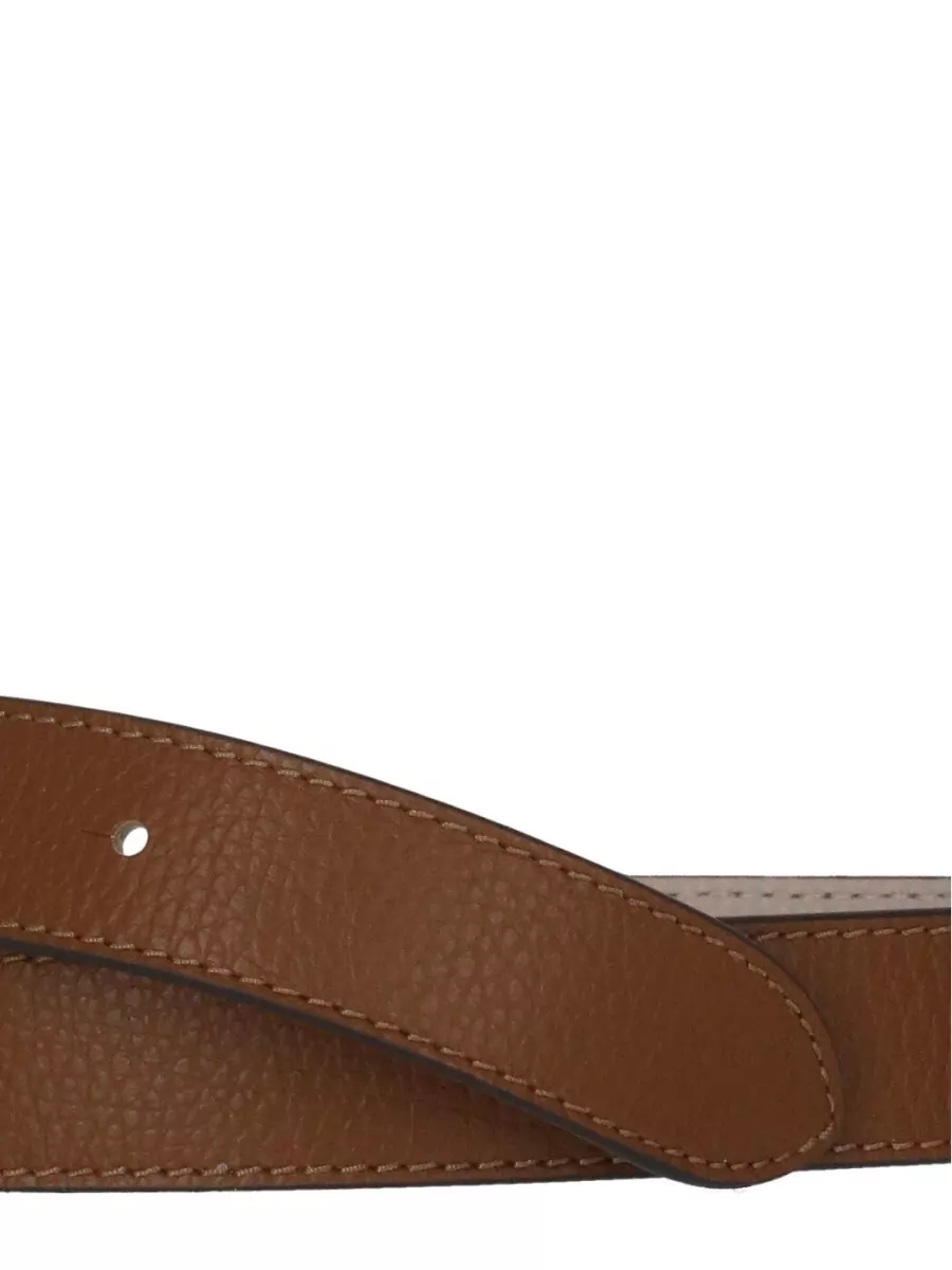 Coccinelle Reversible Textured Leather Womens Belt