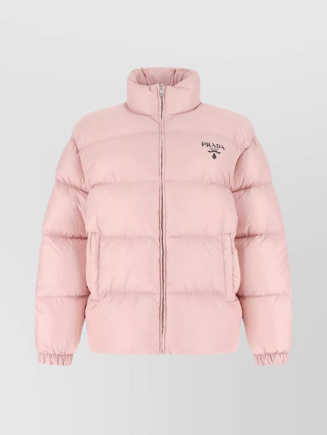 Shop Prada Recycled Polyester Down Jacket Puffer Design