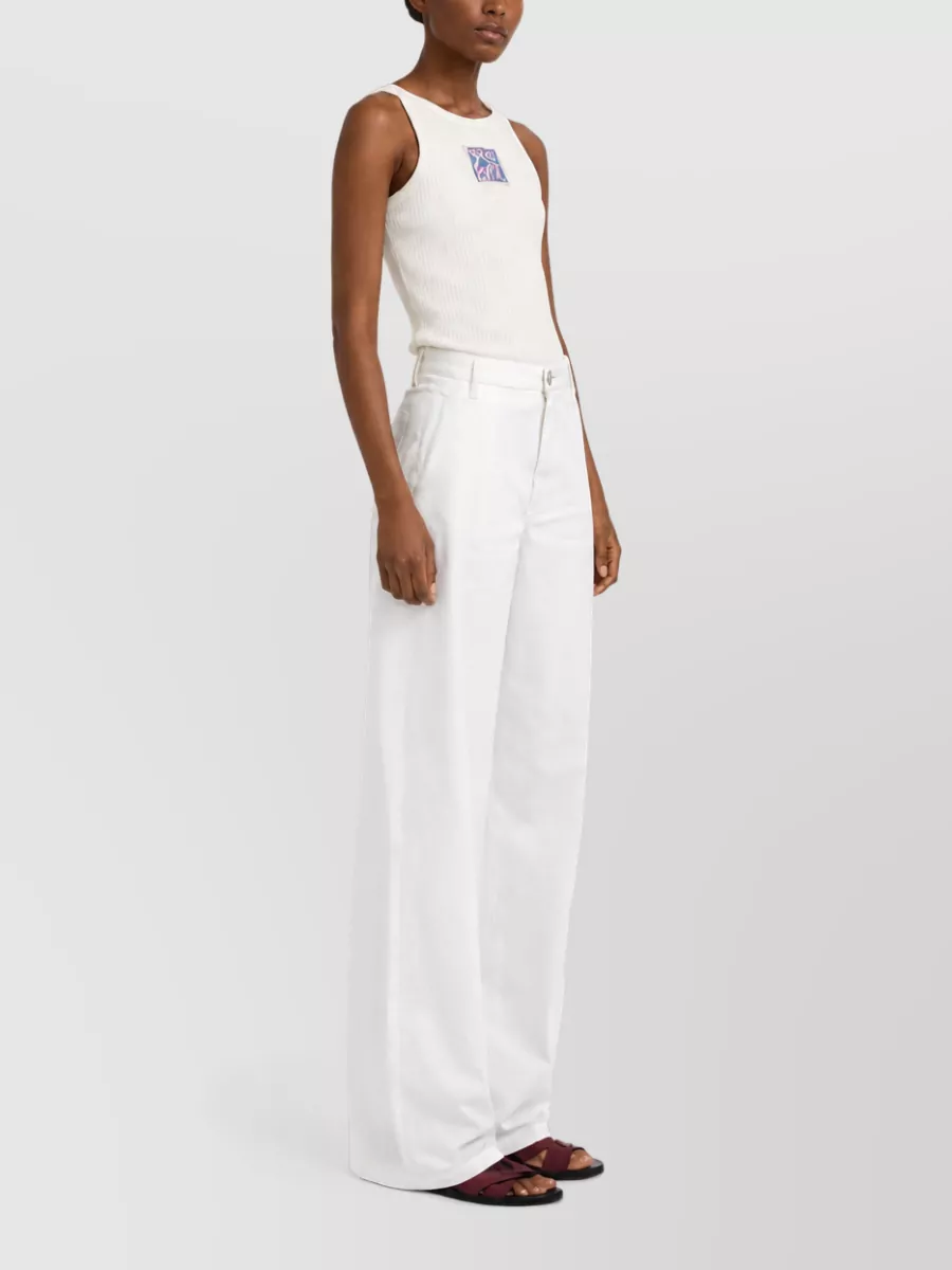 Marni Cotton Logo-Print Bodysuit