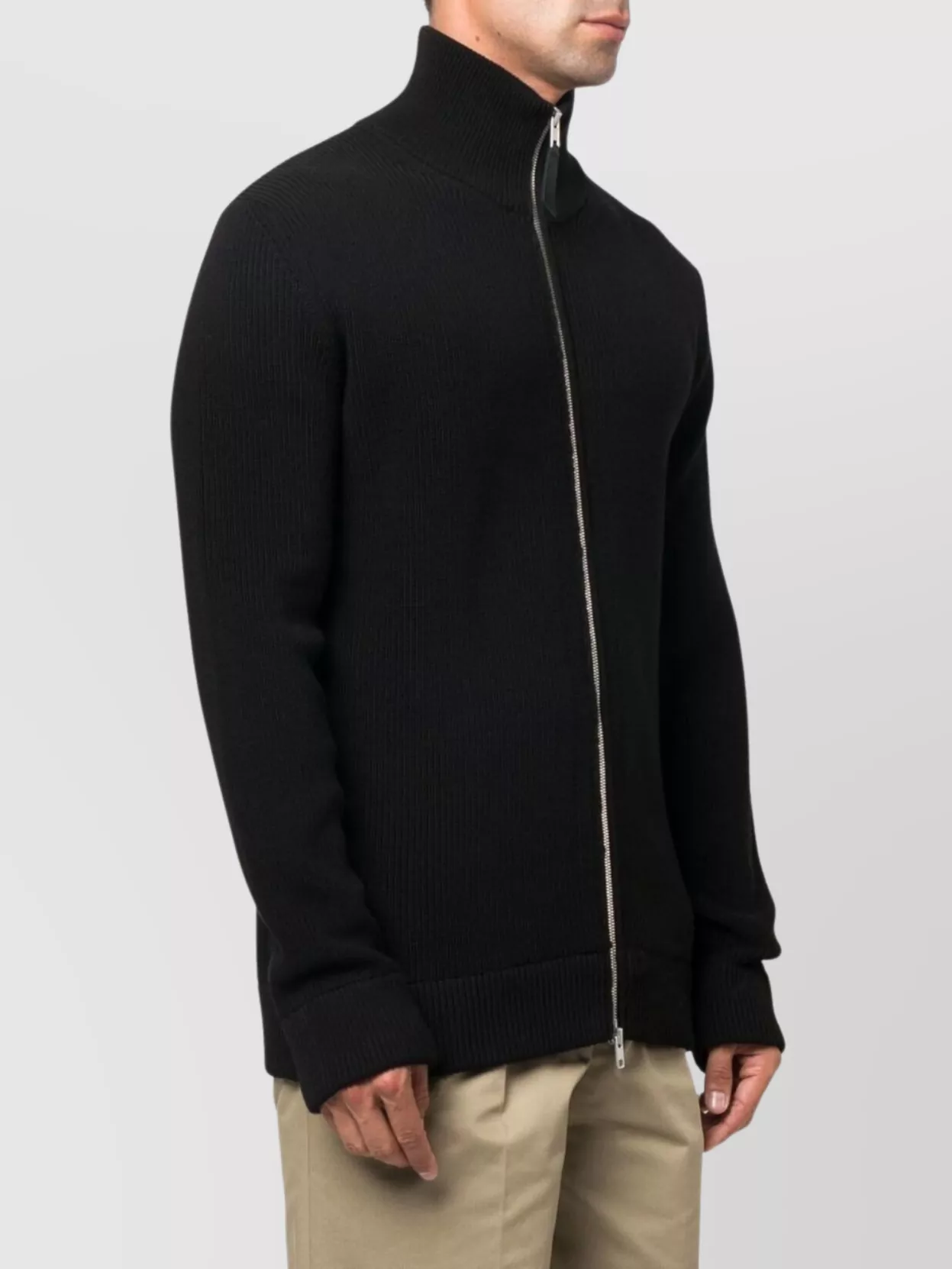 Maison Margiela Wool And Cotton Blend Cardigan