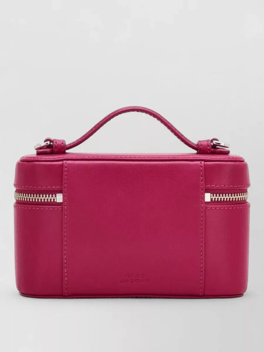 Marc Jacobs The Vanity Leather Top Handle Bag