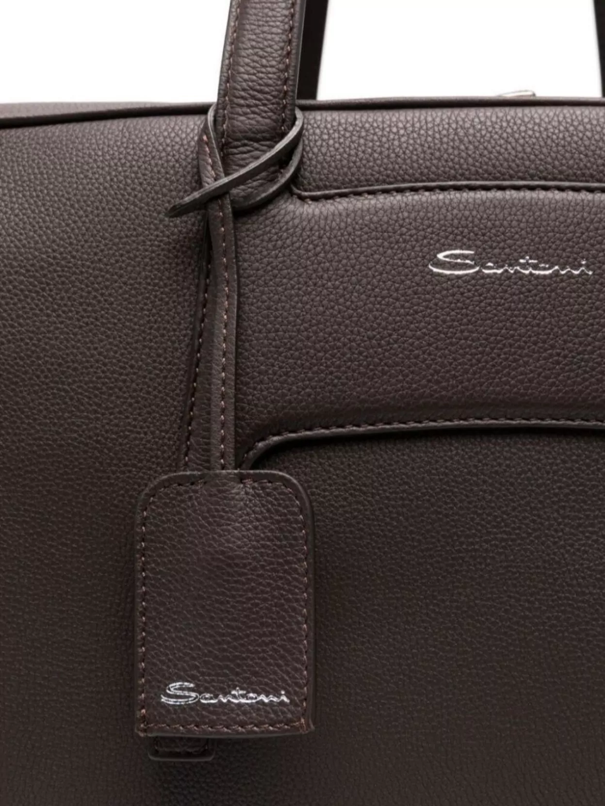 Santoni 24H Tote Bag Top Handles