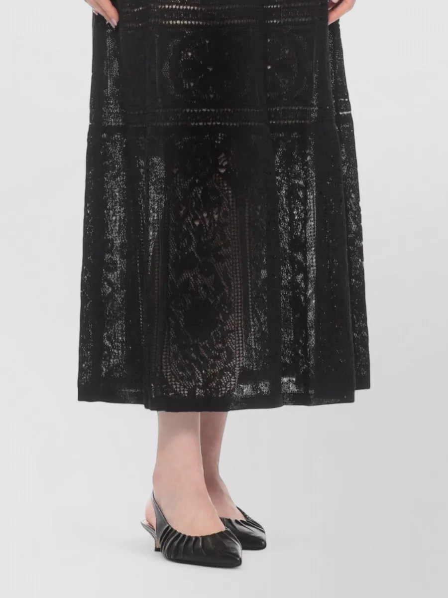 D.exterior Crochet Halterneck Maxi Dress