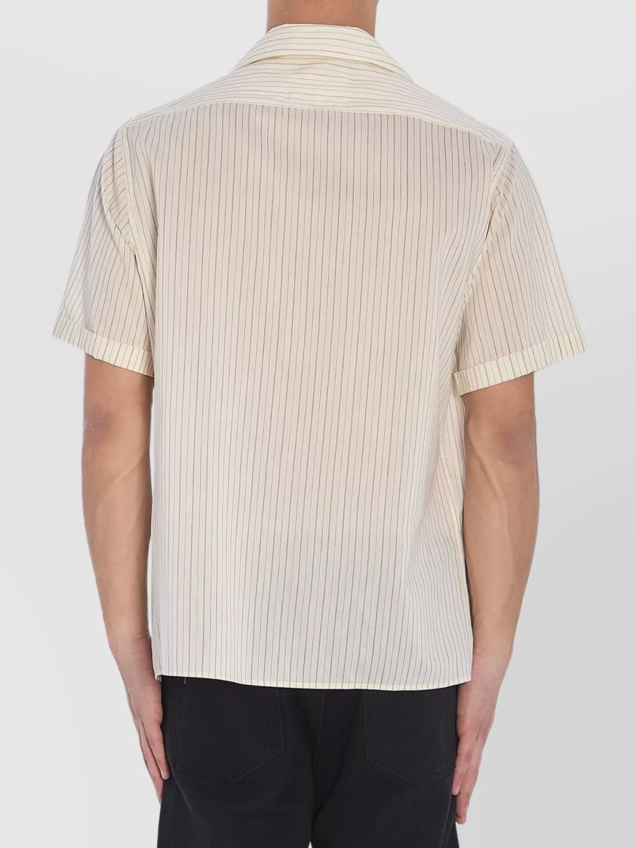 Maison Margiela Shirt Stripes Open Collar