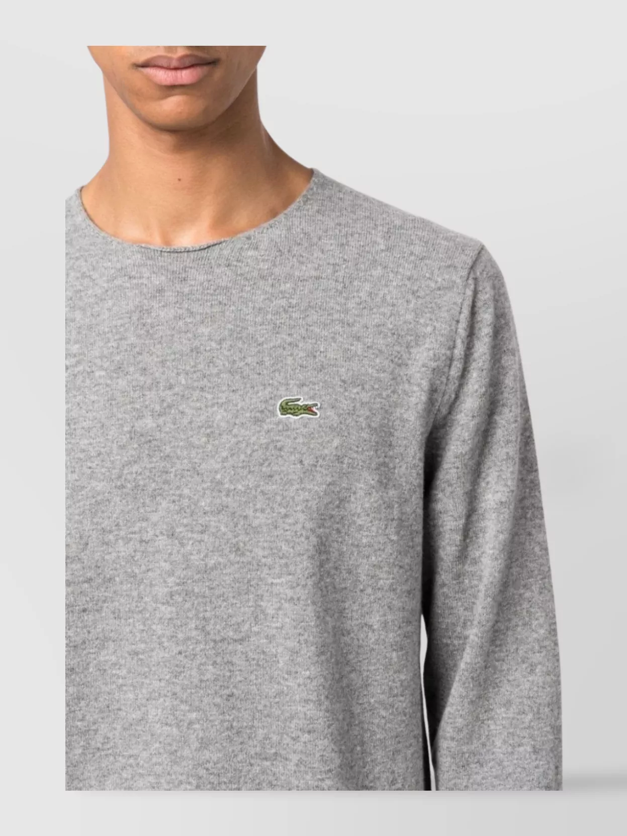 Comme Des Garçons Intarsia-Knit Logo Wool Jumper