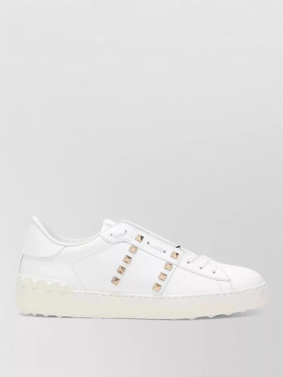 Valentino calf leather low-top sneakers