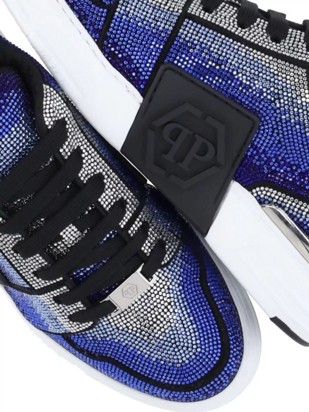 Philipp Plein Strass Embellished Low Top Sneakers
