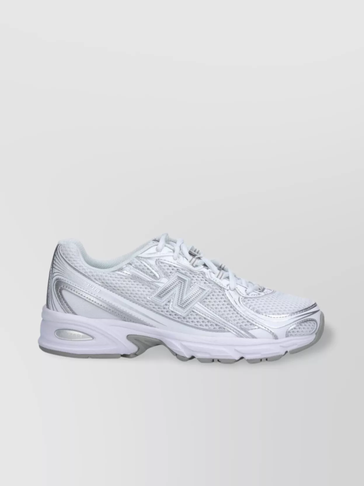 New Balance Low Top Sneakers With Mesh Upper And Rubber Outsole In White
