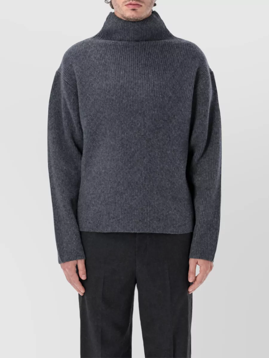 Berner Kühl wool ribbed high neck tank top