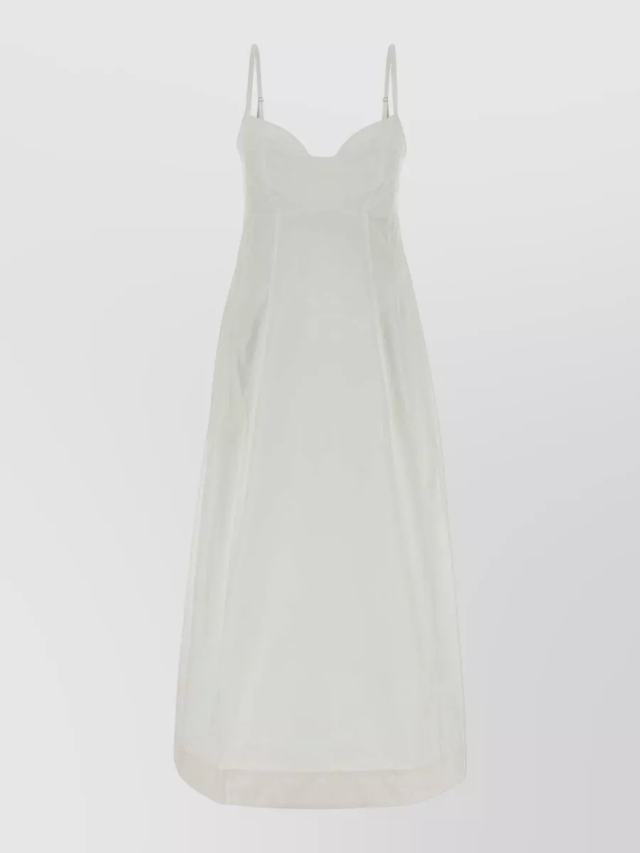 Co Cotton Poplin Midi Dress
