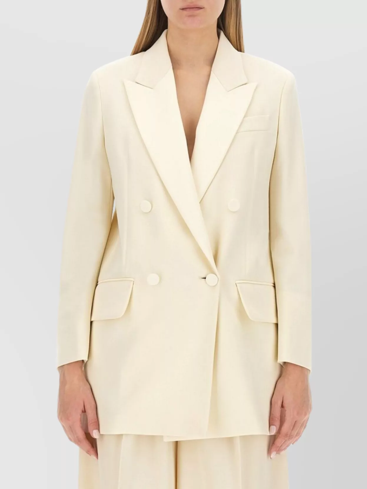 Max Mara virgin wool oversized blazer
