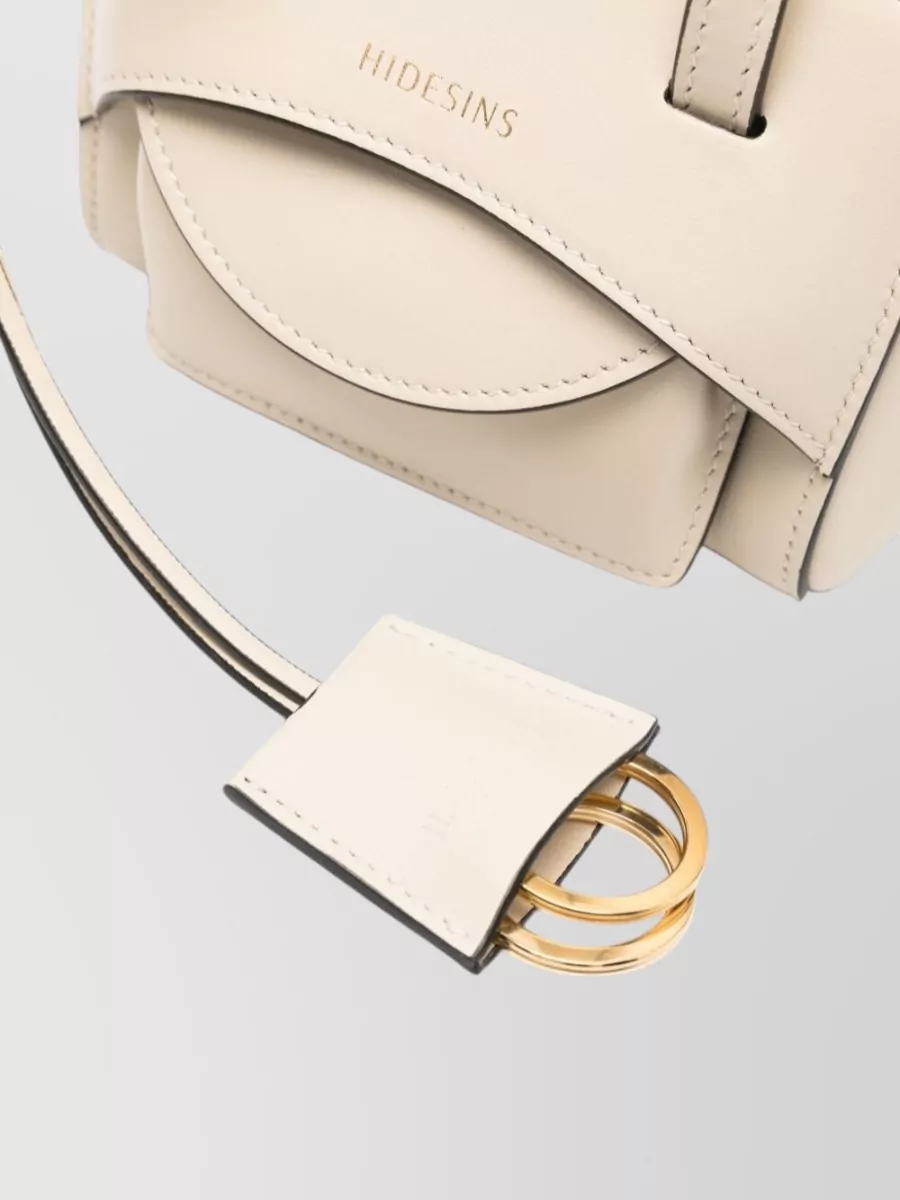 Hidesins Calf Leather Flap Xs Tote Bag