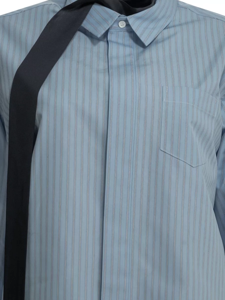 Sacai Short Shirt Dress