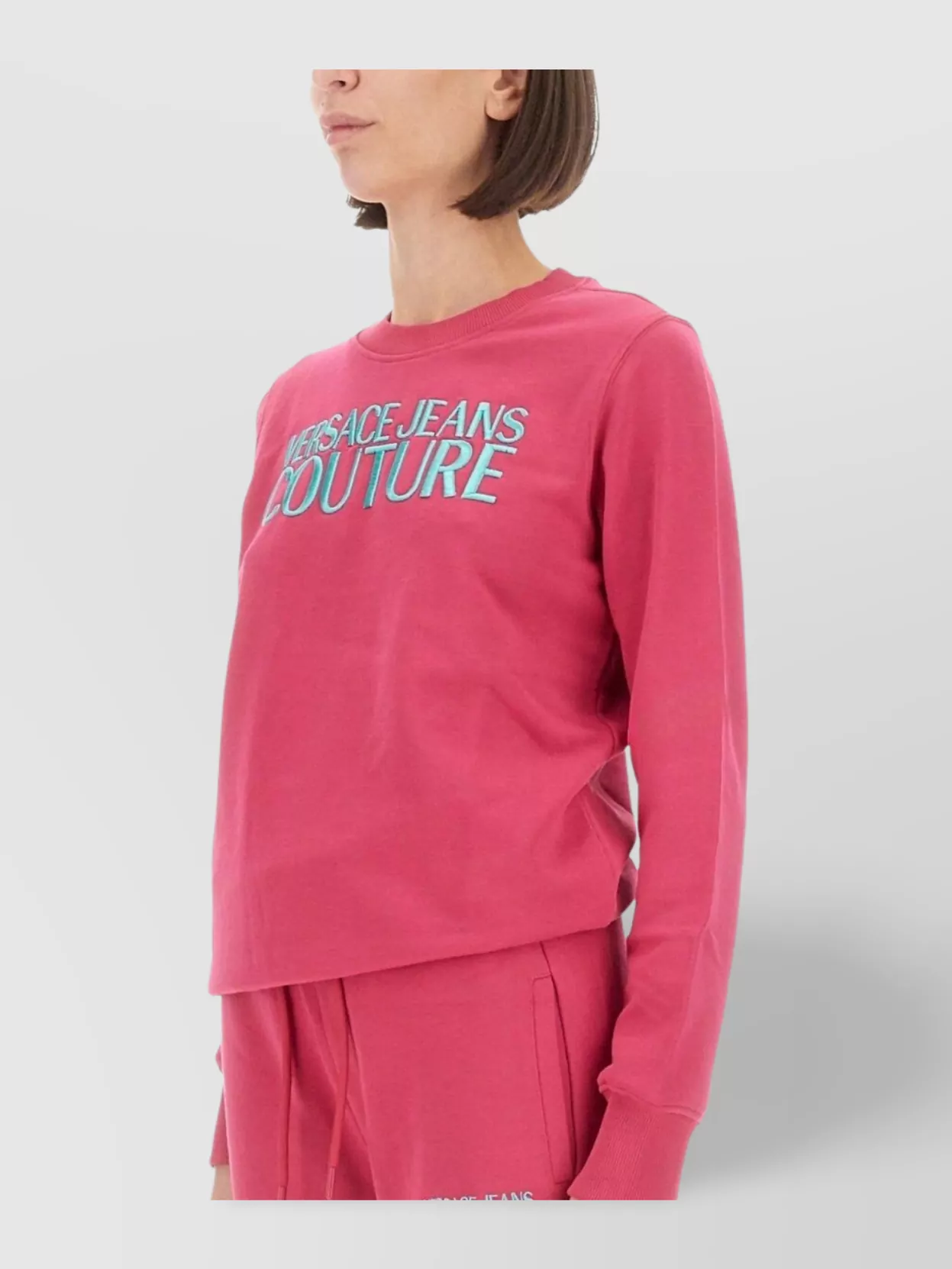 Versace Jeans Couture Logo Crew Neck Sweatshirt