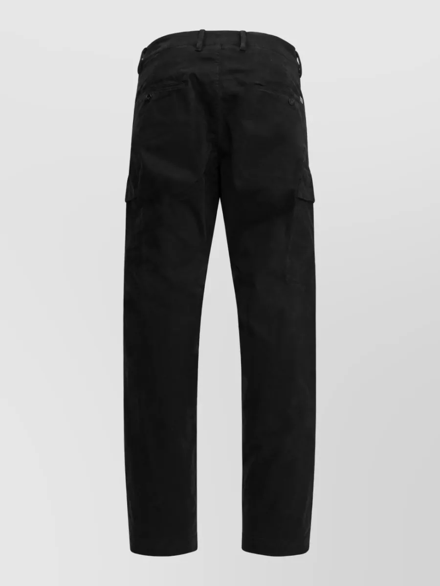 C.p. Company Stretch Cotton Satin Regular-Fit Cargo Pants