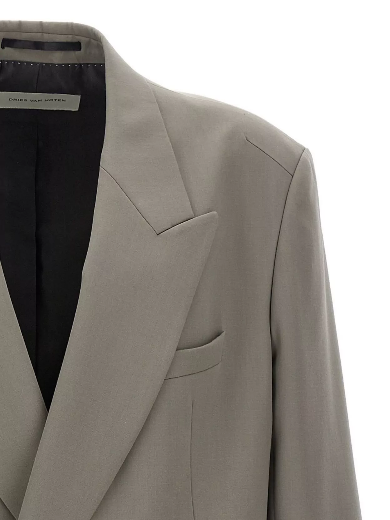 Dries Van Noten 'bishop' Blazer Featuring Notch Lapel