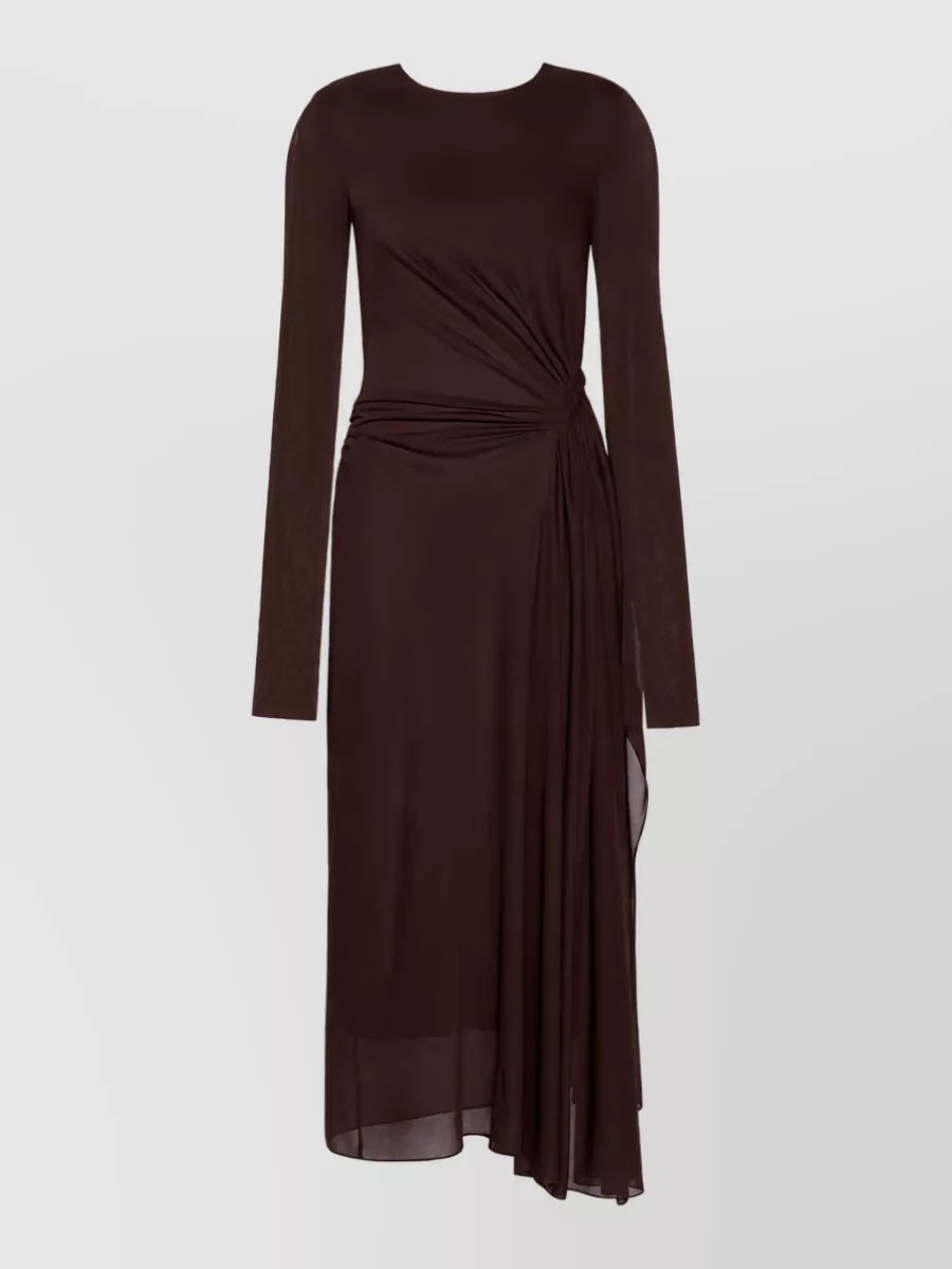 Max Mara Viscose Crepe Maxi Dress
