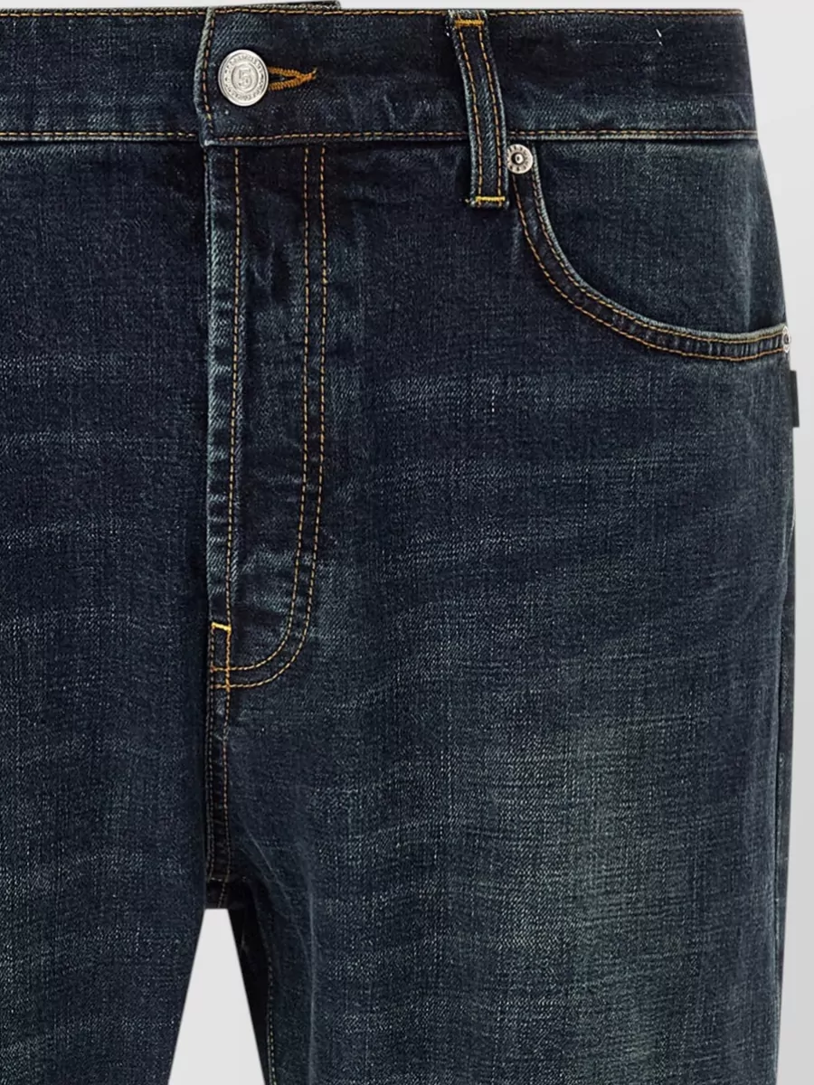 Department 5 Denim Bowl Mid-Rise Straight-Leg Jeans