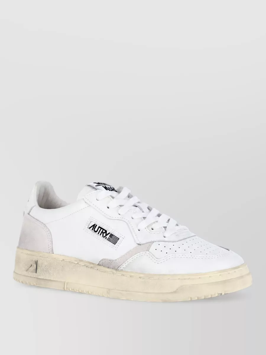 Autry Leather Low-Top Sneakers