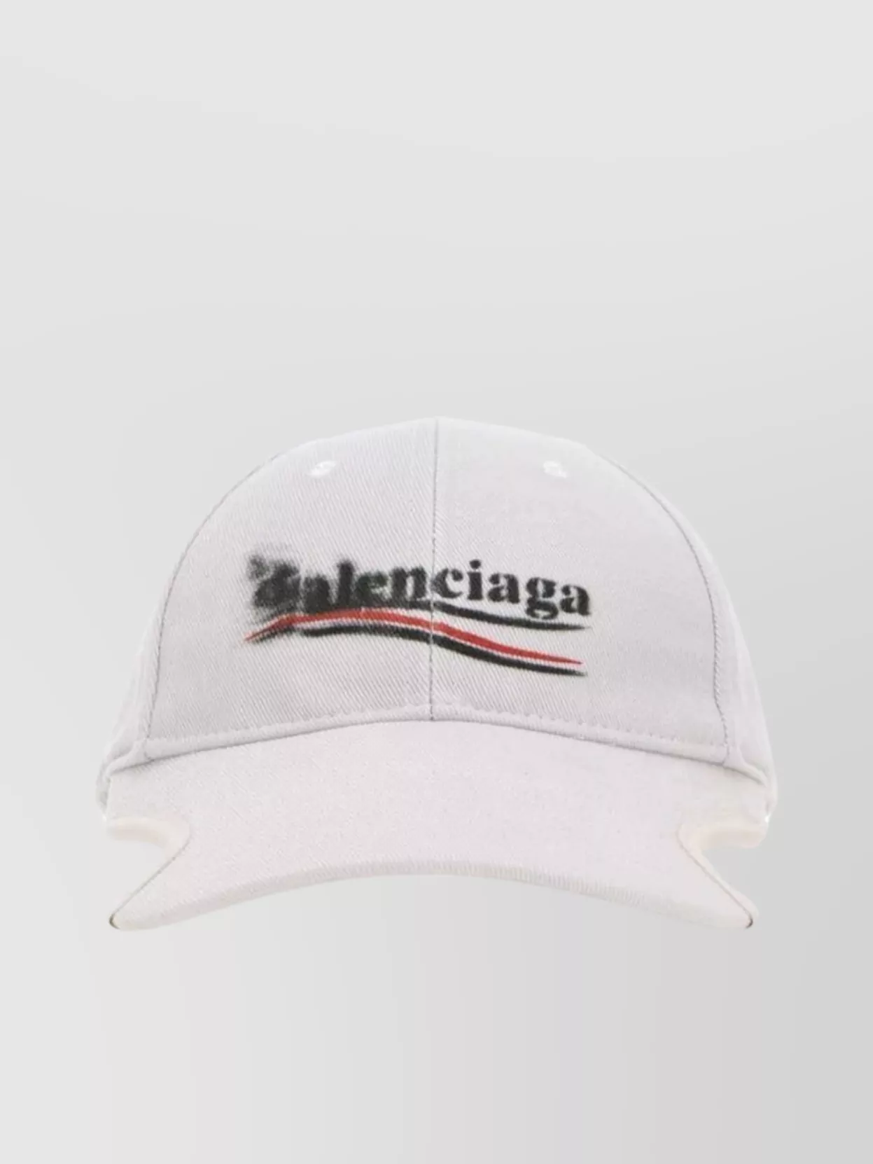 Shop Balenciaga Drill Politico Stencil Baseball Cap
