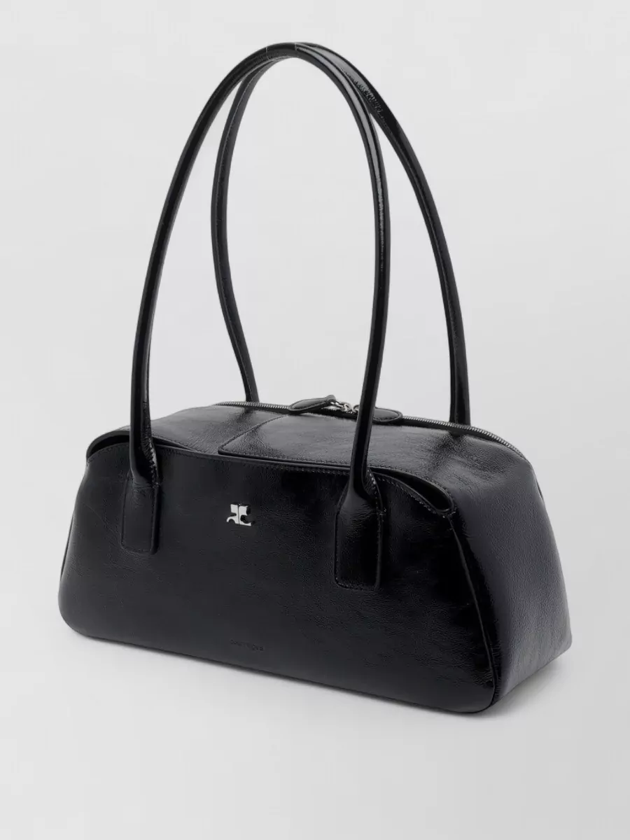 Courrèges Très Courrèges Leather Shoulder Bag