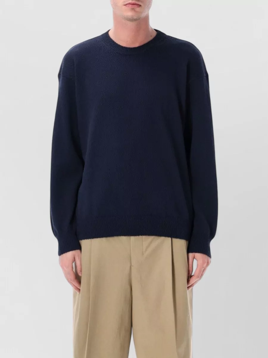 Roberto Collina Textured relaxed-fit crewneck sweater